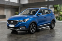 MG ZS 2017–2024 Sidosteg Allmond Grey (2 st, aluminium) foto 1