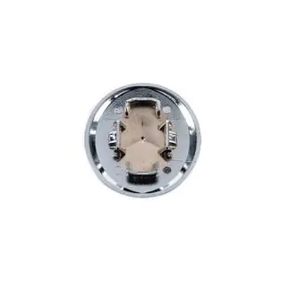 Täckplugg istället för emblem på motorhuv Mercedes (blå och krom, 57 mm) foto 3