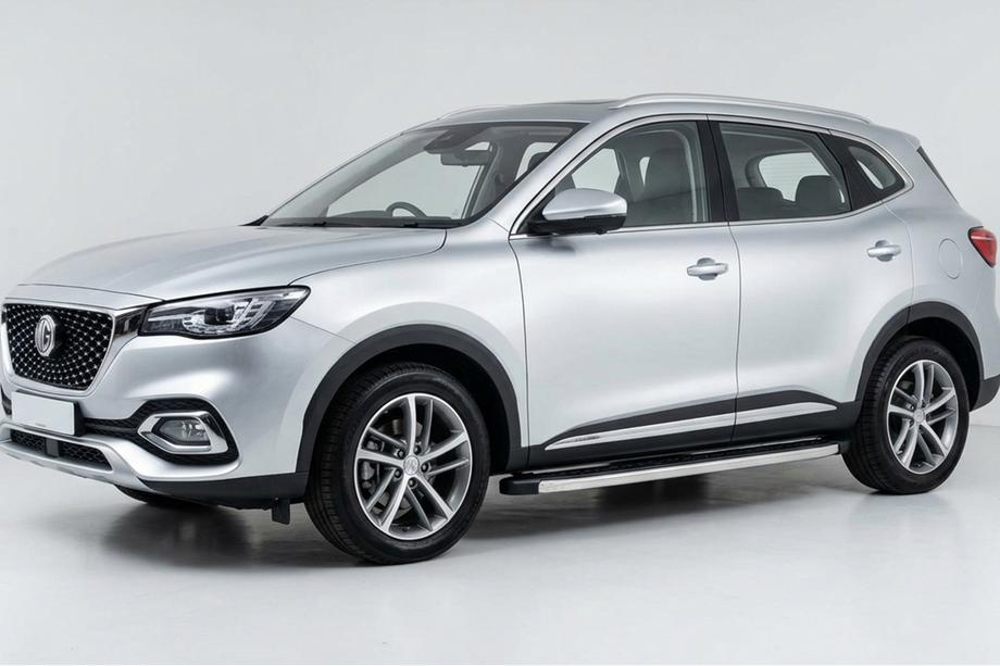 MG HS 2018– Sidosteg BlackLine (2 st, aluminium) Image