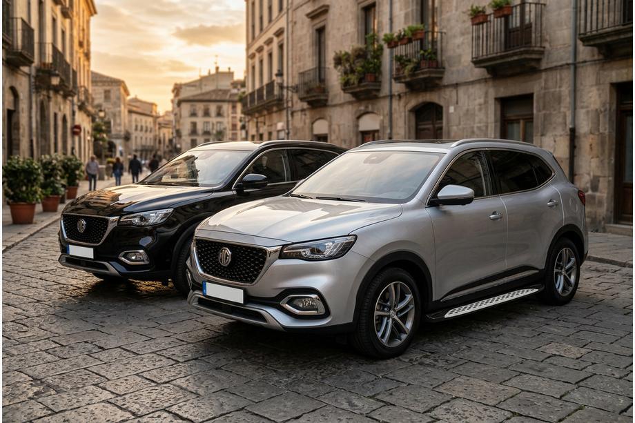 MG HS 2018– Sidosteg Shining V1 (2 st, aluminium) Image