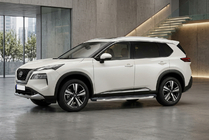 Nissan X-trail T33/Rogue 2022– Sidosteg BlackLine (2 st, aluminium) foto 1