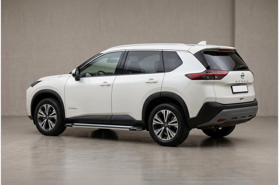 Nissan X-trail T33/Rogue 2022– Sidosteg Rainbow (2 st, aluminium) Image