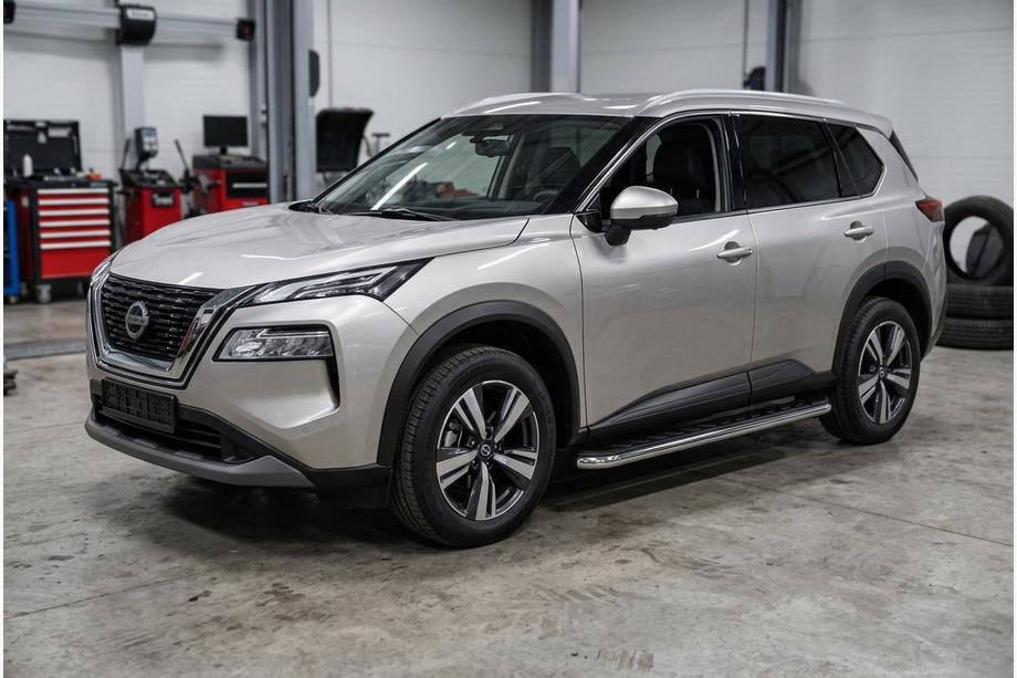 Nissan X-trail T33/Rogue 2022– Sidosteg Maydos V1 (2 st, aluminium) Image