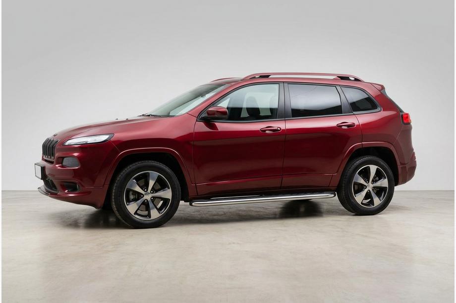 Jeep Cherokee KL 2013– Sidosteg Maydos V1 (2 st, aluminium) Image