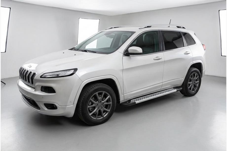 Jeep Cherokee KL 2013– Sidosteg Vision New Grey (2 st, aluminium) Image