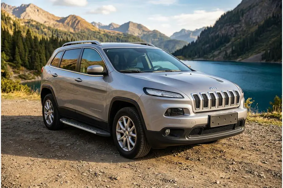 Jeep Cherokee KL 2013– Sidosteg Duru (2 st, aluminium) Image
