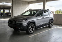 Jeep Cherokee KL 2013– Sidosteg RedLine V1 (2 st, aluminium) foto 1