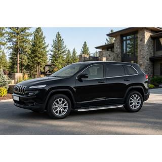 Sidosteg BlackLine (2 st, aluminium) foto 1