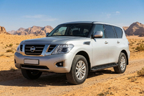 Nissan Armada 2016–2024 Sidosteg Allmond Black (2 st, aluminium) foto 2