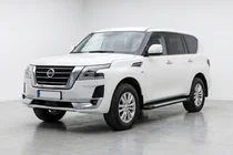 Nissan Armada 2016–2024 Sidosteg Line (2 st, aluminium) foto 1