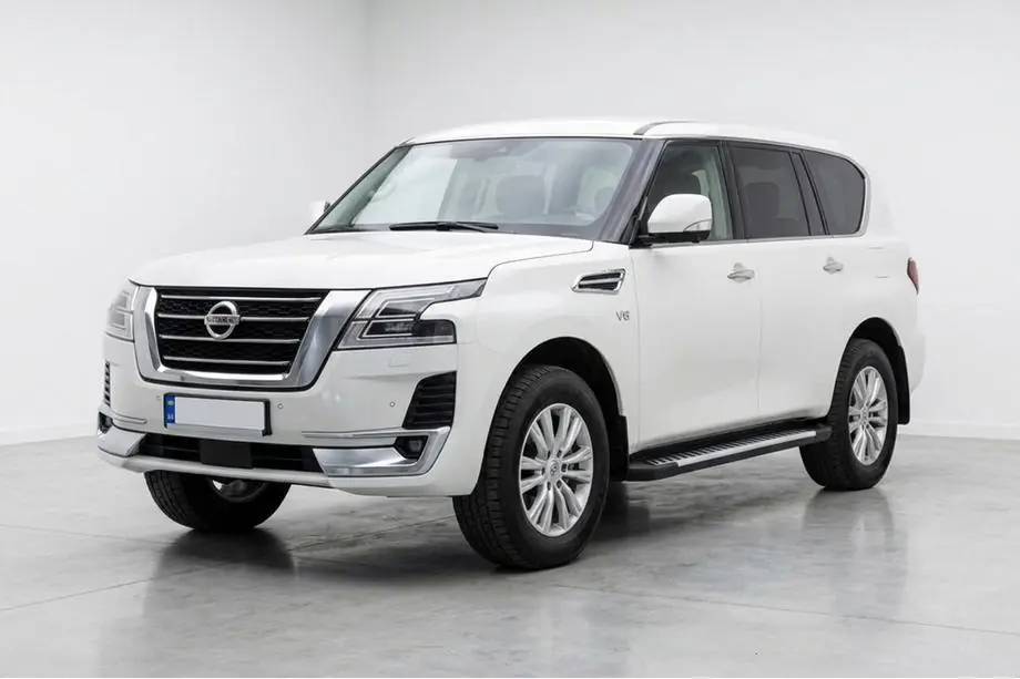 Nissan Armada 2016–2024 Sidosteg Line (2 st, aluminium) Image