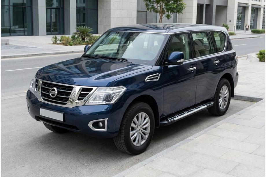 Nissan Armada 2016–2024 Sidosteg Sunrise (2 st, aluminium) Image
