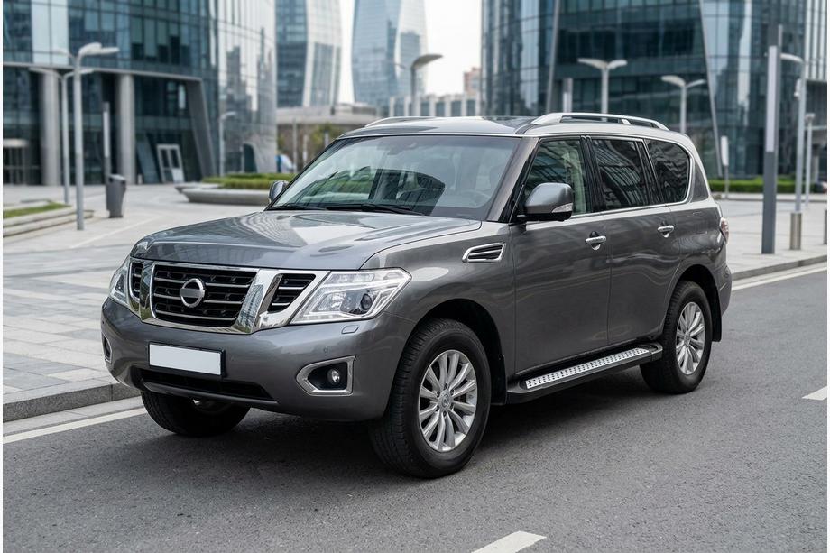 Nissan Armada 2016–2024 Sidosteg Vision New Black (2 st, aluminium) Image