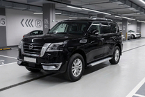 Nissan Armada 2016–2024 Sidosteg Maya V2 (2 st, aluminium) foto 1