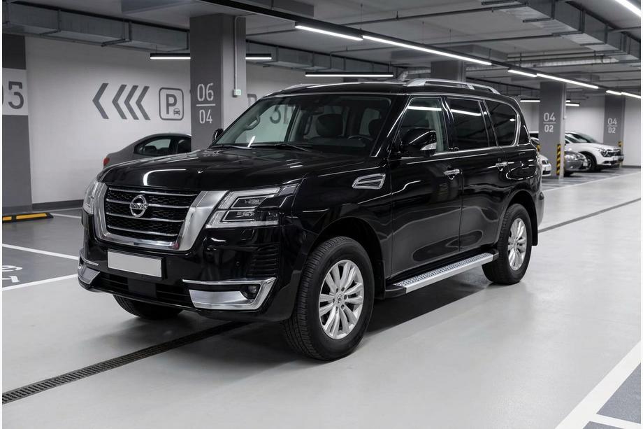 Nissan Armada 2016–2024 Sidosteg Maya V2 (2 st, aluminium) Image