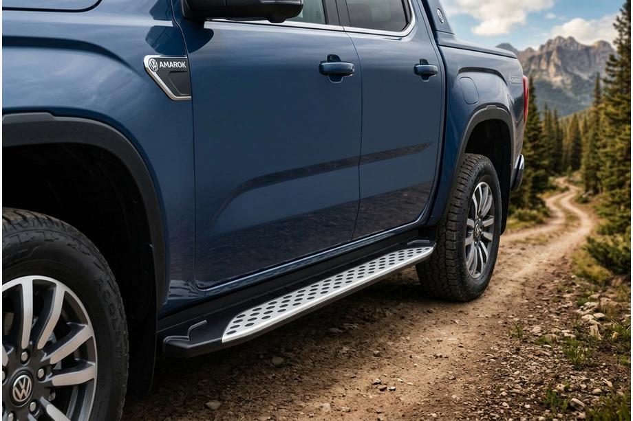 Volkswagen Amarok 2022– Sidosteg Shining V1 (2 st, aluminium) Image