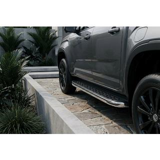 Sidosteg BlackLine (2 st, aluminium) foto 1