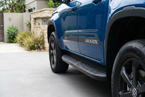 Volkswagen Amarok 2022– Sidosteg Tayga Black (2 st, aluminium) foto 1