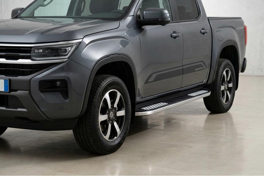 Volkswagen Amarok 2022– Sidosteg Tayga V2 (2 st, aluminium) Image