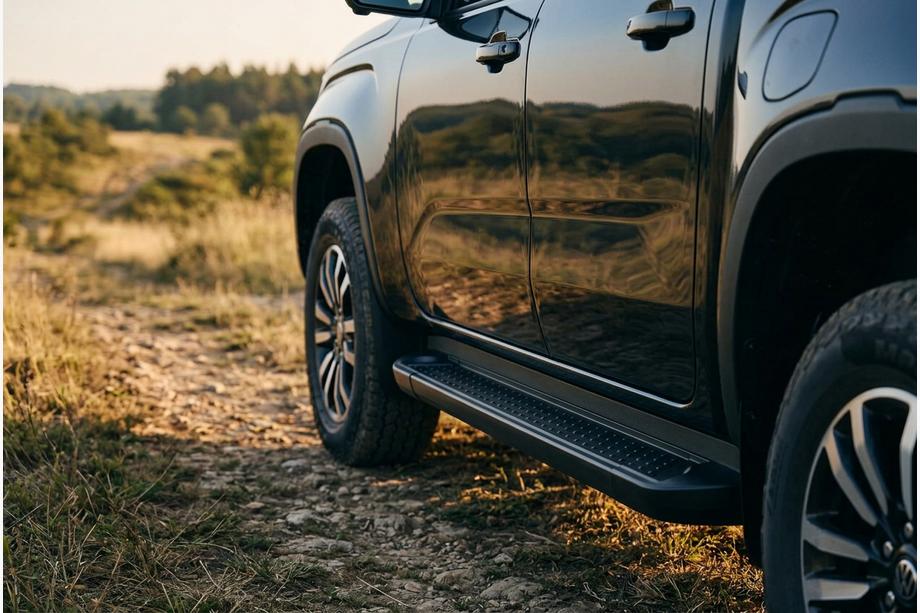 Ford Ranger 2022– Sidosteg Allmond Black (2 st, aluminium) Image