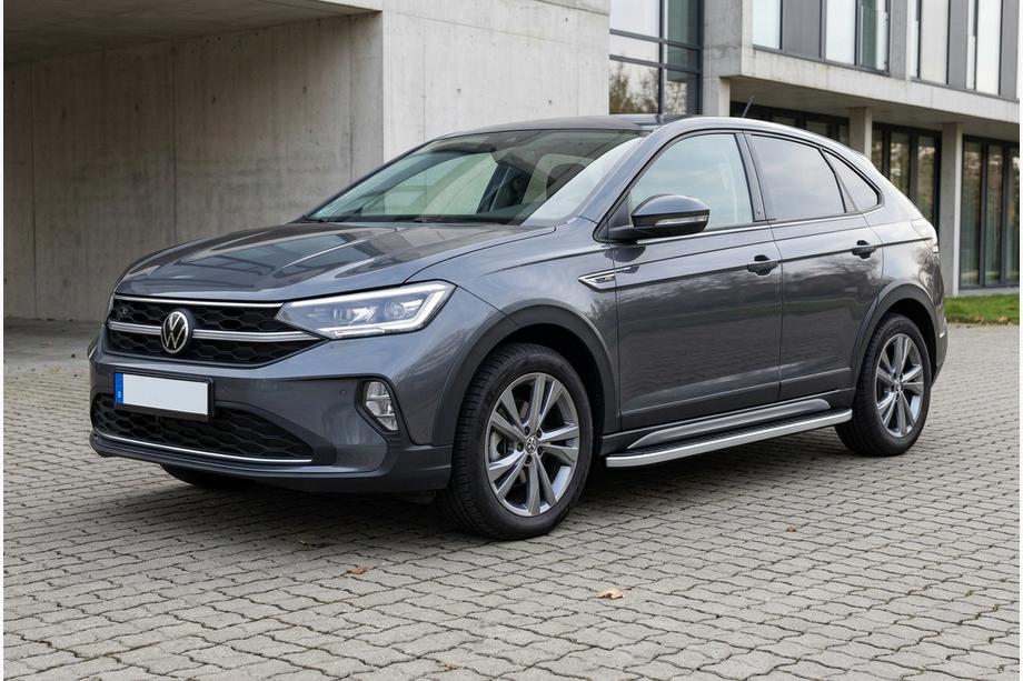Volkswagen Taigo 2020– Sidosteg Tayga Grey (2 st, aluminium) Image
