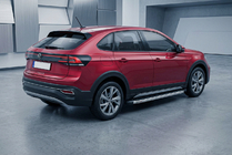 Volkswagen Taigo 2020– Sidosteg BlackLine (2 st, aluminium) foto 1