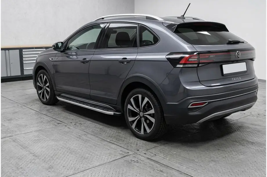 Volkswagen Taigo 2020– Sidosteg Fullmond (2 st, aluminium) Image