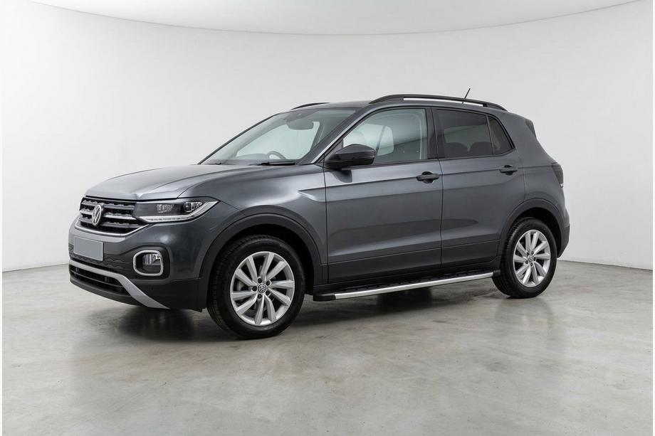 Volkswagen T-Cross 2019– Sidosteg Fullmond (2 st, aluminium) Image