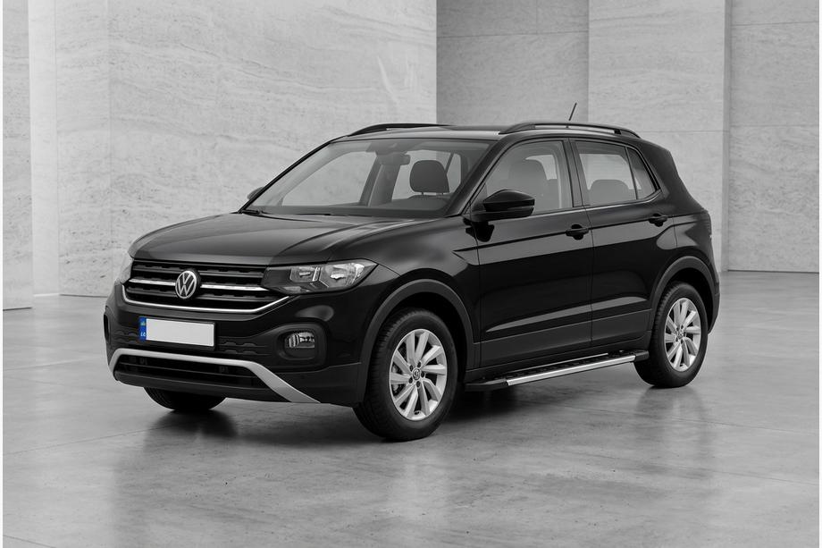 Volkswagen T-Cross 2019– Sidosteg RedLine V1 (2 st, aluminium) Image
