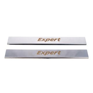 Instegslister (Carmos, 2 st, rostfritt stål) Peugeot Expert 2007–2016 foto 2