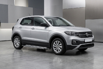 Volkswagen T-Cross 2019– Sidosteg Rainbow (2 st, aluminium) foto 1