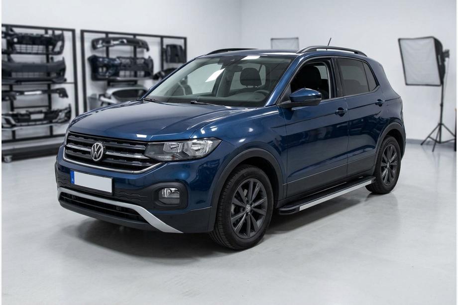 Volkswagen T-Cross 2019– Sidosteg Maya V1 (2 st, aluminium) Image