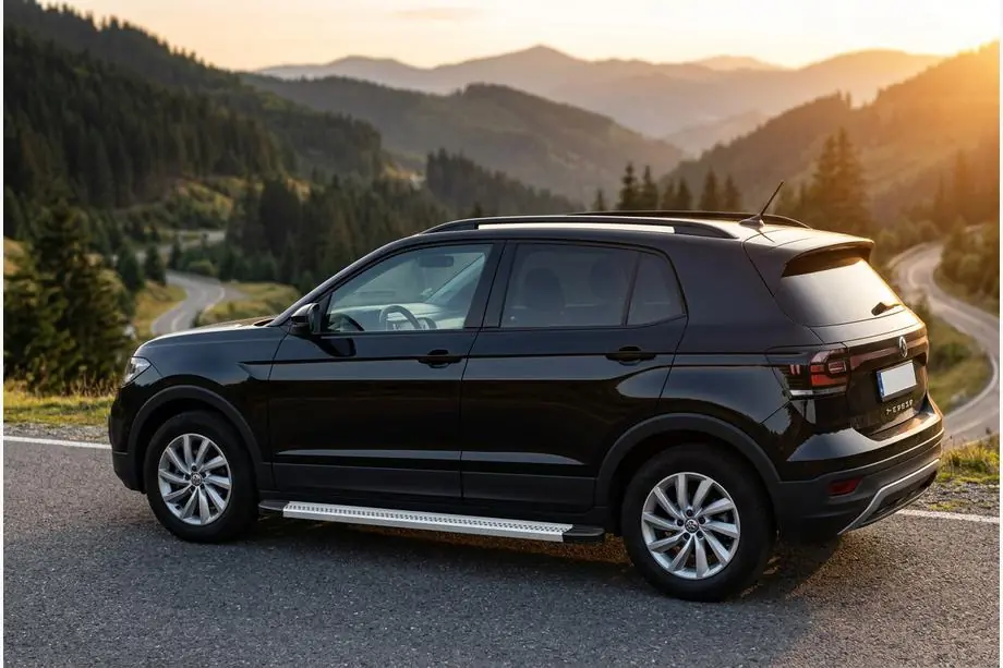Volkswagen T-Cross 2019– Sidosteg Maya V2 (2 st, aluminium) Image