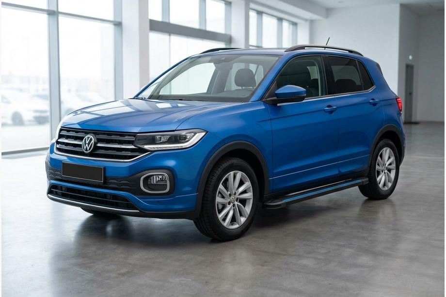 Volkswagen T-Cross 2019– Sidosteg Maya Blue (2 st, aluminium) Image