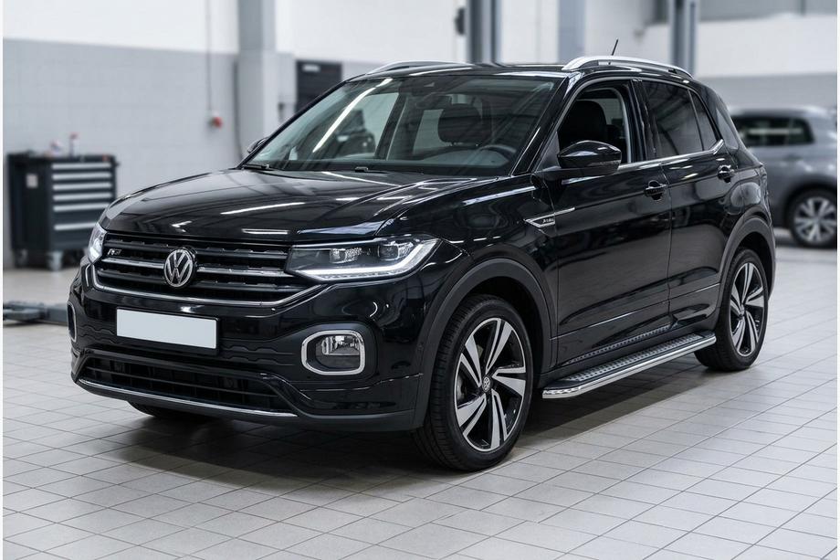 Volkswagen T-Cross 2019– Sidosteg Maydos V2 (2 st, aluminium) Image