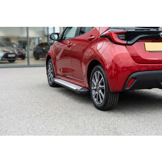 Sidosteg Allmond Grey (2 st, aluminium) Toyota Yaris/Yaris Cross (XP210) 2020– foto 1