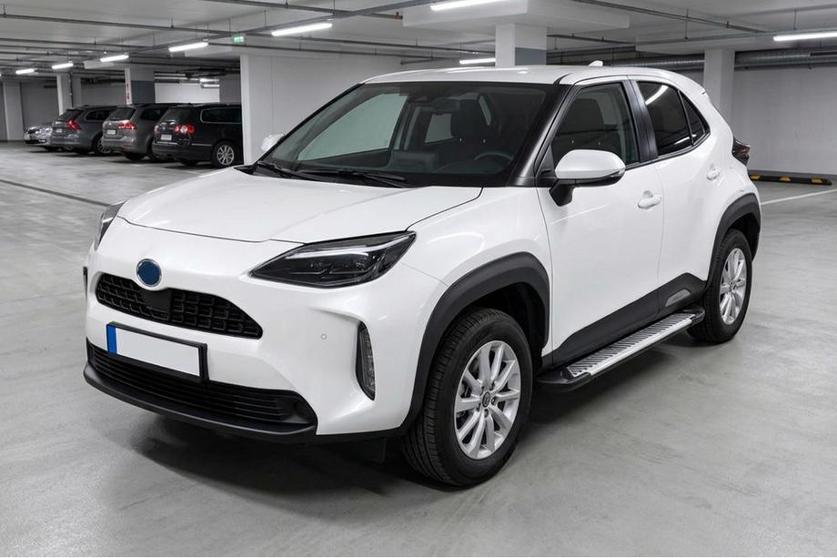 Toyota Yaris/Yaris Cross (XP210) 2020– Sidosteg Line (2 st, aluminium) Image