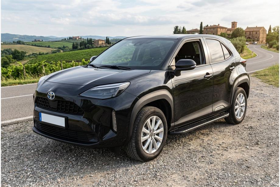 Toyota Yaris/Yaris Cross (XP210) 2020– Sidosteg Bosphore Black (2 st, aluminium) Image