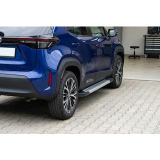 Sidosteg Vision New Grey (2 st, aluminium) Toyota Yaris/Yaris Cross (XP210) 2020– foto 1