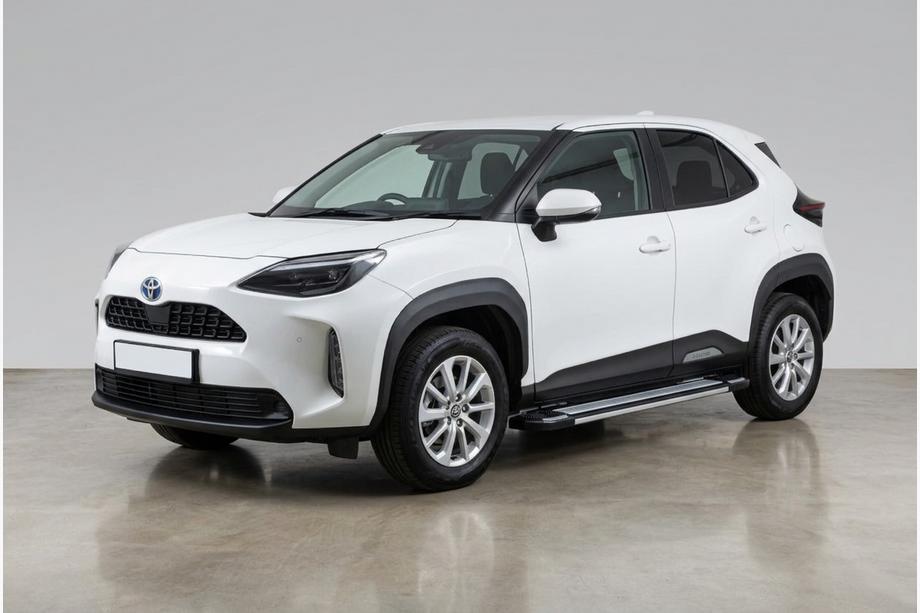 Toyota Yaris/Yaris Cross (XP210) 2020– Sidosteg Rainbow (2 st, aluminium) Image