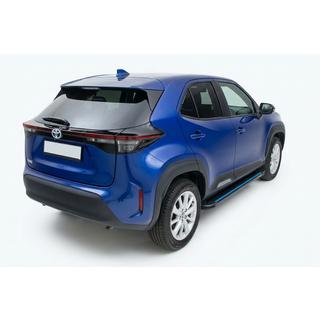 Sidosteg Maya Blue (2 st, aluminium) Toyota Yaris/Yaris Cross (XP210) 2020– foto 1