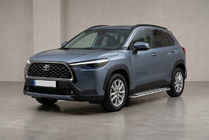 Toyota Corolla Cross 2020– Sidosteg Maydos V2 (2 st, aluminium) foto 1