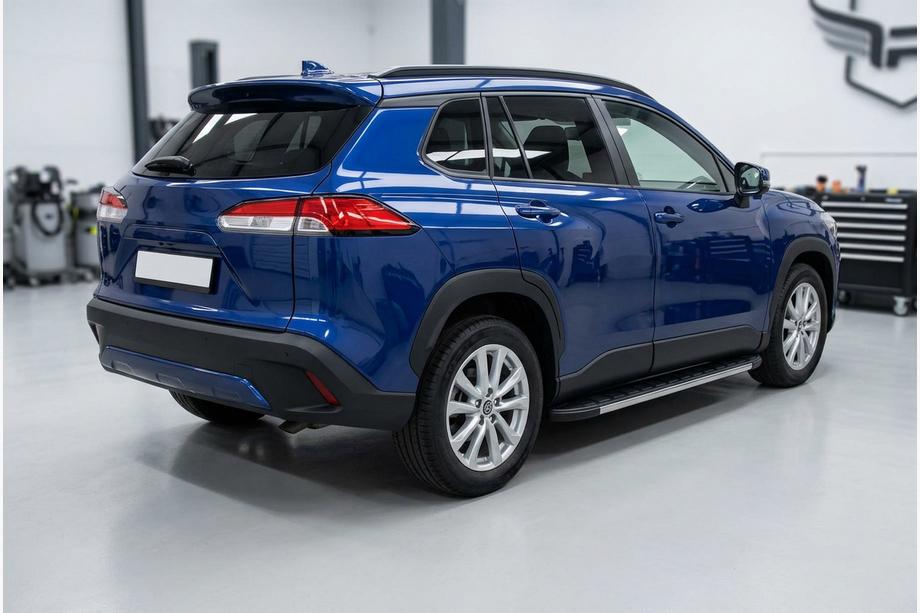 Toyota Corolla Cross 2020– Sidosteg Duru (2 st, aluminium) Image
