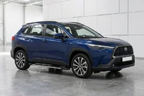 Toyota Corolla Cross 2020– Sidotrösklar Bosphore Grey (2 st, aluminium) foto 1