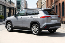 Toyota Corolla Cross 2020– Sidosteg Tayga Grey (2 st, aluminium) foto 1