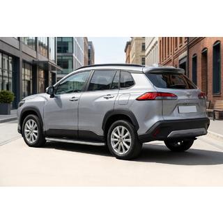 Sidosteg Tayga Grey (2 st, aluminium) foto 1