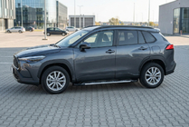 Toyota Corolla Cross 2020– Sidosteg Sunrise (2 st, aluminium) foto 1