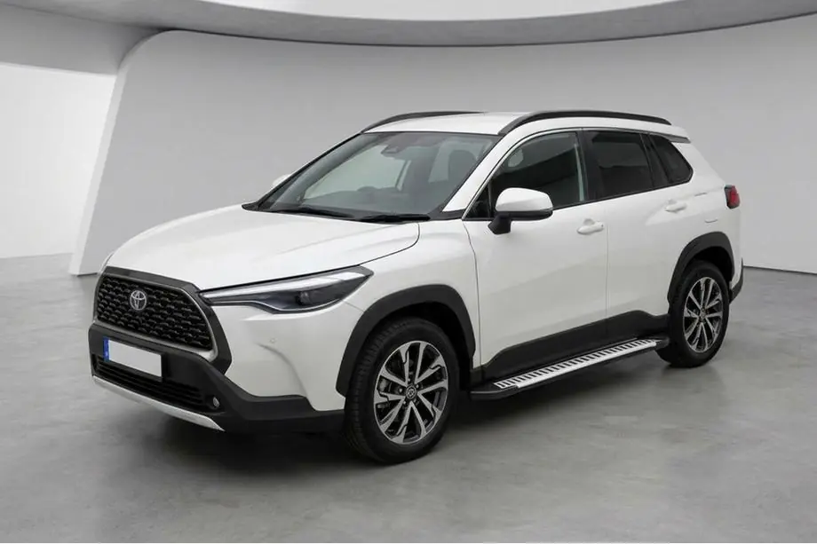 Toyota Corolla Cross 2020– Sidosteg Line (2 st, aluminium) Image