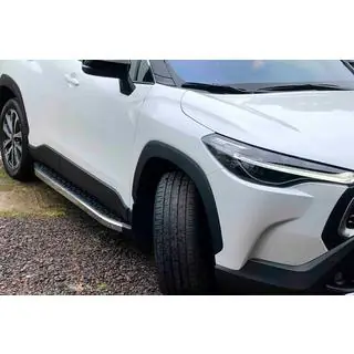 Sidosteg BlackLine (2 st, aluminium)