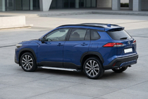 Toyota Corolla Cross 2020– Sidosteg Allmond Grey (2 st, aluminium) foto 1